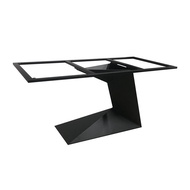 【TikTok】#Customized Iron Table Leg Bracket Light Luxury Table Leg Large Board Desk Metal Support Frame Stone Plate Dinin