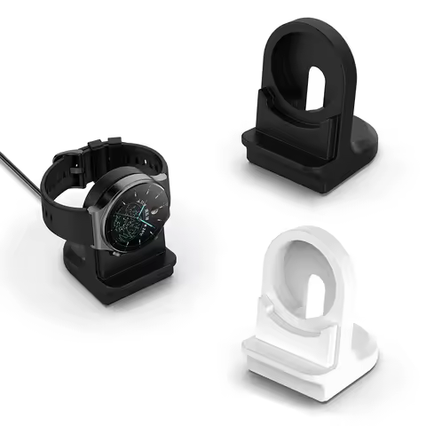 Silicone Charger Stand for Huawei Watch GT 3/GT Runner Charger Bracket for Huawei GT3 Charging Mount