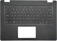 Replacement Laptop Upper Case Palmrest Non-Backlit Keyboard Assembly Part for Dell Latitude 3490 E34