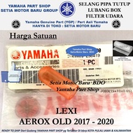 Original Yamaha Bandung Aerox Old Lexi Air Filter Box Hole Cover Hose