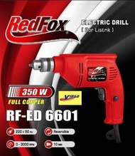 redfox rf-ed6601 mesin bor murah 10mm 10 mm electric drill 350w redfox