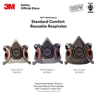 [DOSH/SIRIM CERTIFIED] 3M™ Topeng Separuh Muka Boleh Guna Semula 3M™ Siri 6000
