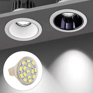 APPORTUNIAPY 6PCS MR11 LED Bulb, Glass 12V GU4 LED Bulb, Durable 3W LED Light Bulb Landscape Lightin