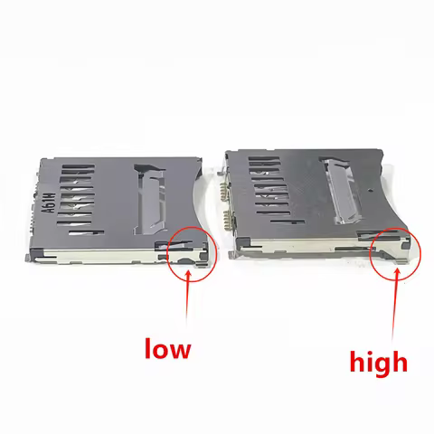 5PCS New SD Memory Card Slot Repair Parts For Canon EOS 100D 200D 70D 77D 80D 750D 760D 6D Mark II 6