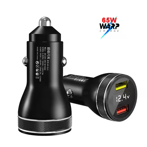 For OnePlus 9R 65W Warp Car Charger for OnePlus 9 Pro 8T 8 Pro 7T 7 6T 5T 30W Warp /20W Dash Fast Ch