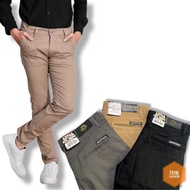 MEN'S CHINO PANTS Slim fit Long Men's Work Office Casual Vacation Guys Original Fifteen Denim