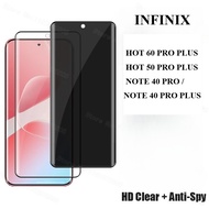 ANTI SPY INFINIX HOT 60 60i HOT 60 PRO/ HOT 60 PRO PLUS TEMPERED GLASS PRIVACY 9H HIGH QUALITY