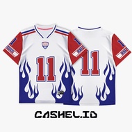 Coquette Rugby Jersey Number Series 11/ Hockey Jersey/ Streetwear/ Jersey/ Boxy Fit/ Retro/ Vintage/