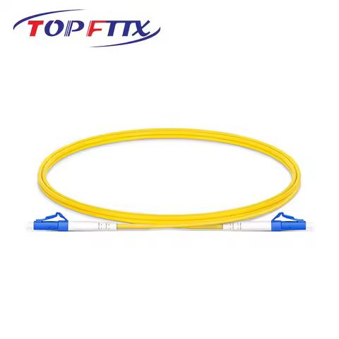 LC/UPC Fiber Optic Patch Cable, Single Mode G657A2 Simplex 2.0mm 1/2/3/5/10 Meter Optical Jumper Cor