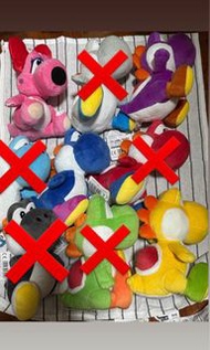 （正版清貨）Mario孖寶兄弟系列公仔 Yoshi公仔 碧姬公主