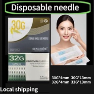 5pcs 50pcs Beauty tools COD Blunt needle 21G 22G 23G 23G 25G 27G disposable Needle Local sellers