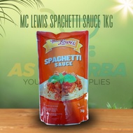 Mc Lewis Spaghetti Sauce Spaghetti Sauce/ Bolognese Sauce/ 1kg