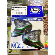 Arai SZ Ram4 Chronus Green Earlid / Sidecap