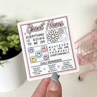 Waterproof Sticker "Great news" - cute stickers, buy in bulk, cheap price M000351-12