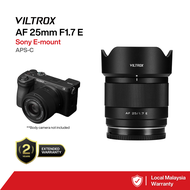 VILTROX 25mm F1.7-E AIR Auto Fcous APS-C Large Aperture Prime Lens For Sony E-Mount Camera