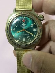 CCCP前蘇聯軍日曆上煉男裝手錶