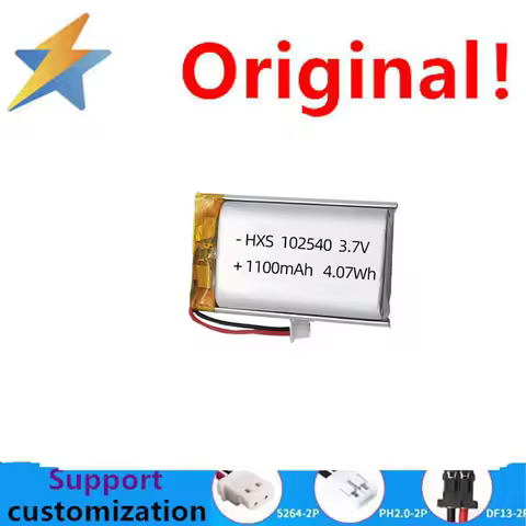 buy more will cheap Polymer 102540-1100mAh lithium battery 3.7V soft pack rechargeable lithium batte