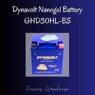 Harley Davidson Battery Dynavolt Gel Battery GHD30HL-BS Battery 12 Volt NANO-GEL Series