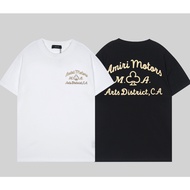 Summer new short sleeve t-shirt cotton plus size t-shirt round neck text print short sleeve t-shirt