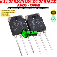 TR TRANSISTOR SANKEN A1695 C4468 ORIGINAL SK 2SA1695 2SC4468 ORIGINAL A 1695 C 4468 ORIGINAL JAPAN