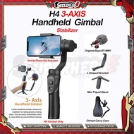 H4 Gimbal 3-Axis Gimbal,Handheld Gimbal Stabilizer, Smartphone Gimbal Bluetooth Gimbal Vlog selfie v