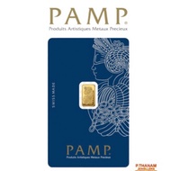 1 gram 999  PAMP Gold bar
