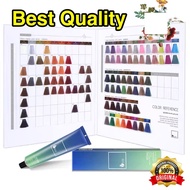 Yeshu Professional Hair Salon Colour Cream catalog /Hair color card /dye hair /hair colour book