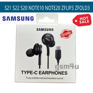 Samsung AKG Type C Music Earphones For S23 S22 S21 Ultra M53 A53 - A73 Note 10+ 20+ S20fe Z Fold 3 4