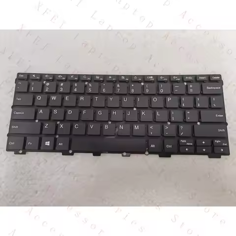 D US Keyboard for Lenovo Chromebook 100e 2nd Gen 2 300e 2nd Gen 2 No frame