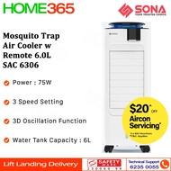 Sona Mosquito Trap Air Cooler With Remote Control 6.0L SAC 6306