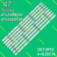 NEW 1SET 47L2400VM 47L5400VM Toshiba 47'' LED Backlight / Lamp TV 47L2400 / 47L5400