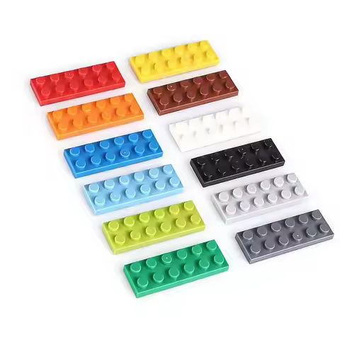 40pcs 3795 MOC 2x6 Dots Bulk Building Blocks Bricks Thin Figures Bricks Educational Creative Size Co
