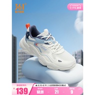 361 Men's Shoes Sports Shoes 2026 Summer Mesh Breathable Dad Shoes Men's Lightweight All-Match Runni