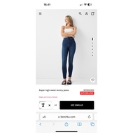 HnM SKINNY JEANS HIGHWAIST SIZE 40 STILL NEW SELLING AT A LOSS