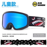NANDN NANDN Children's Ski Goggles Ski Goggles Snow Goggles Anti-Fog Anti-Ski Goggles Ski Goggles Go