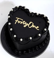 41 Cake Toppers, Gold Acrylic forty one Birthday Cake Toppers, Happy 41st birthday Cake Topper for M