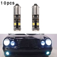 For Mercedes-Benz W210 E55 AMG BA9S H6w Break 6000K Car Error-Free 8LED Parking Light Bulb Auto Acce