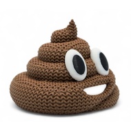 Cute Knitted Poop Emoji