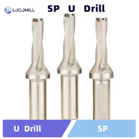 LOCO SP Indexable U Drill CNC Magic Fast Hole Making SPMG Lathe Tool Carbide Insert 2D/3D/4D/5D 13-3