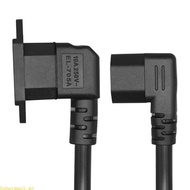 Best IEC320 C14 to C13 Extension Cord C14 with Screw Holes C13 Female to C14 Male