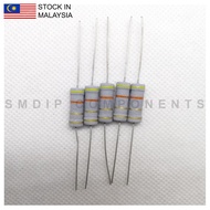 5 PCS 4.3R ±5% 3W, Through Hole Resistor