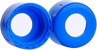 09-0000B Open Top Cap, Blue, 9 mm (Pack of 100)