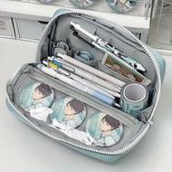 Stillwawoo Snack Measuring Pencil Case Bar Pain Bag Multifunctional Large Capacity Storage Two-Dimen