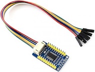 Coolwell Waveshare MCP23017 IO Expansion Board I2C Interface Expands 16 I/O Pins Stack to 8 pcs Used at The Same Time Allow Multi I2C Modules to be Stacked