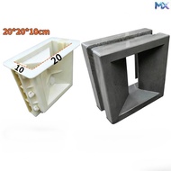 Breeze Block Concrete Mould，Hollow Partition Wall Block Mould，Acuan Blok Dinding Sempadan Hollow Bri