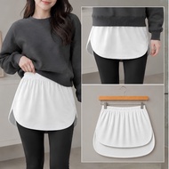 30s Combed Cotton Fake Skirt Butt Cover Fake Skirt/ Curved Shirt Extension Skirt/ FS124