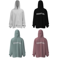 Essentials Winter Double Line Reflective Hoodie Men Women Couples Same Style Sweatshirt
