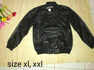 jaket kulit merk CoLe ukuran XL dan XxL