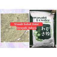 Wasabi powder bubuk halal MUI 50gr 100gr pasta wasabi premium