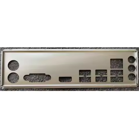 I/O IO Shield Back Plate Baffle for GIGABYTE B460M H B450M H Motherboard Bezel Bracket